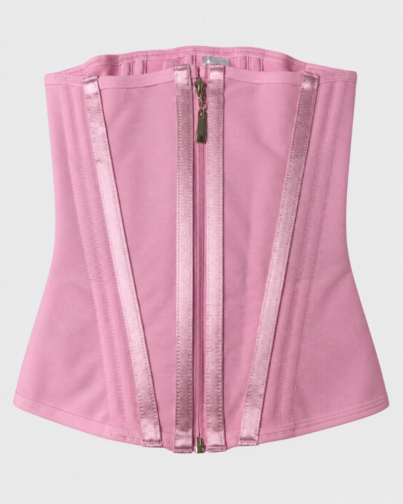 15-Bone Zip-Up High-Compression Waist Cincher
