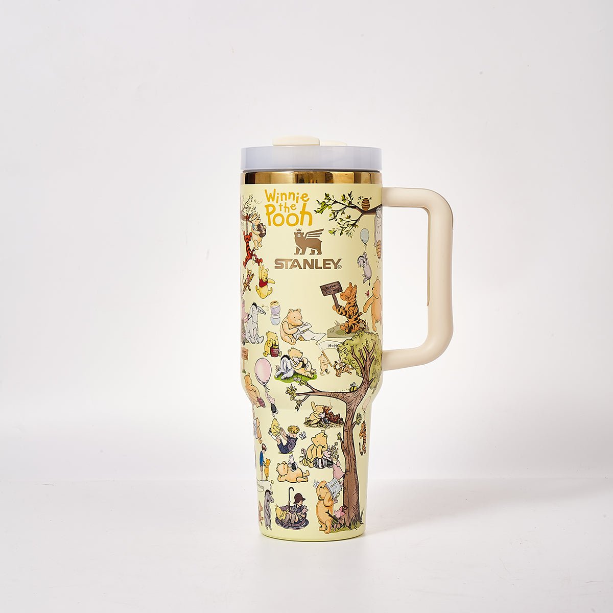 Close-up of Winnie the Pooh Stanley tumbler